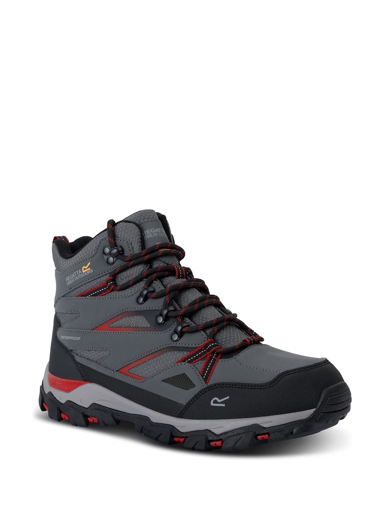 Regatta Black Mens Holcombe III Waterproof Boots - Image 2 of 6