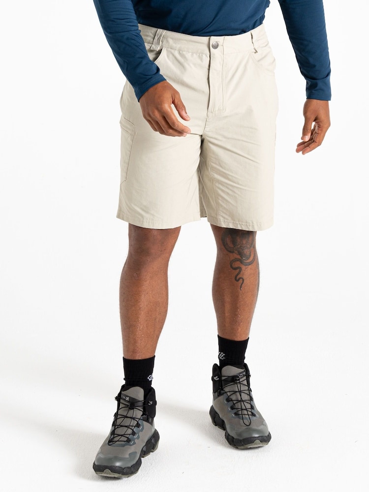 Dare 2b Mens Cream Tuned In II Walking Shorts - Image 2 of 7