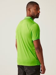 Зеленый - Regatta Mens Remex II Jersey Polo Shirt - Image 2 of 7