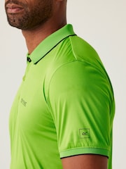 Зеленый - Regatta Mens Remex II Jersey Polo Shirt - Image 4 of 7