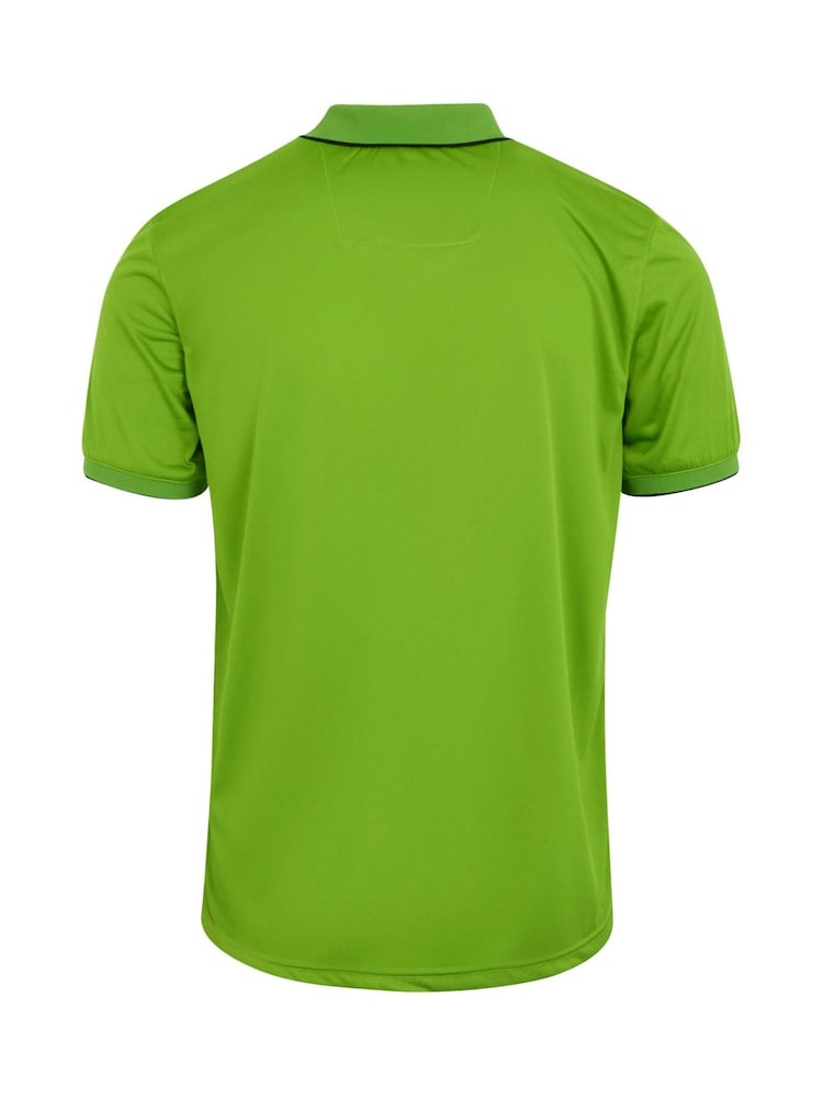 Regatta Green Mens Remex II Jersey Polo Shirt - Image 6 of 7