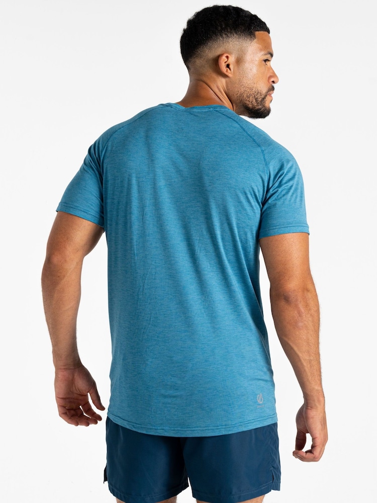 Ciemnoniebieski - Dare 2b Mens Persist T-Shirt - Image 3 of 7