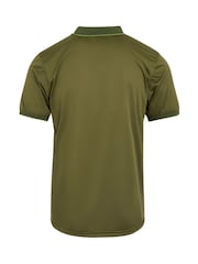 Темно-зеленый - Regatta Mens Remex II Jersey Polo Shirt - Image 6 of 6