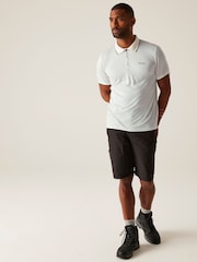 أبيض - Regatta Mens Remex II Jersey Polo Shirt - صورة 3 من 7