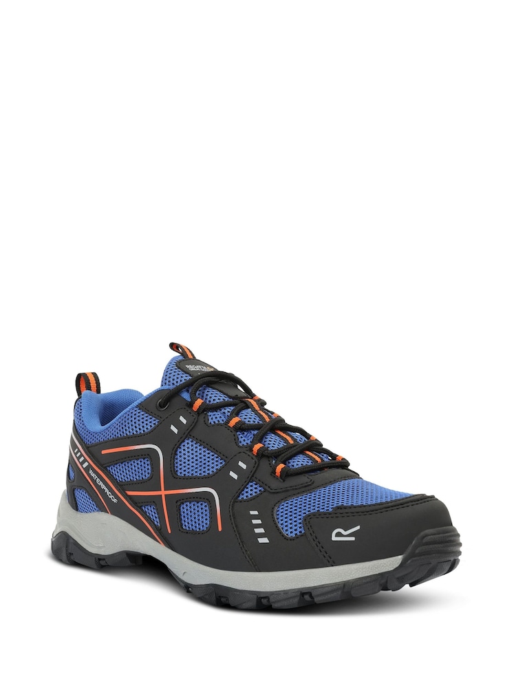Regatta Blue Mens Vendeavour Low Walking Shoes - Image 2 of 6