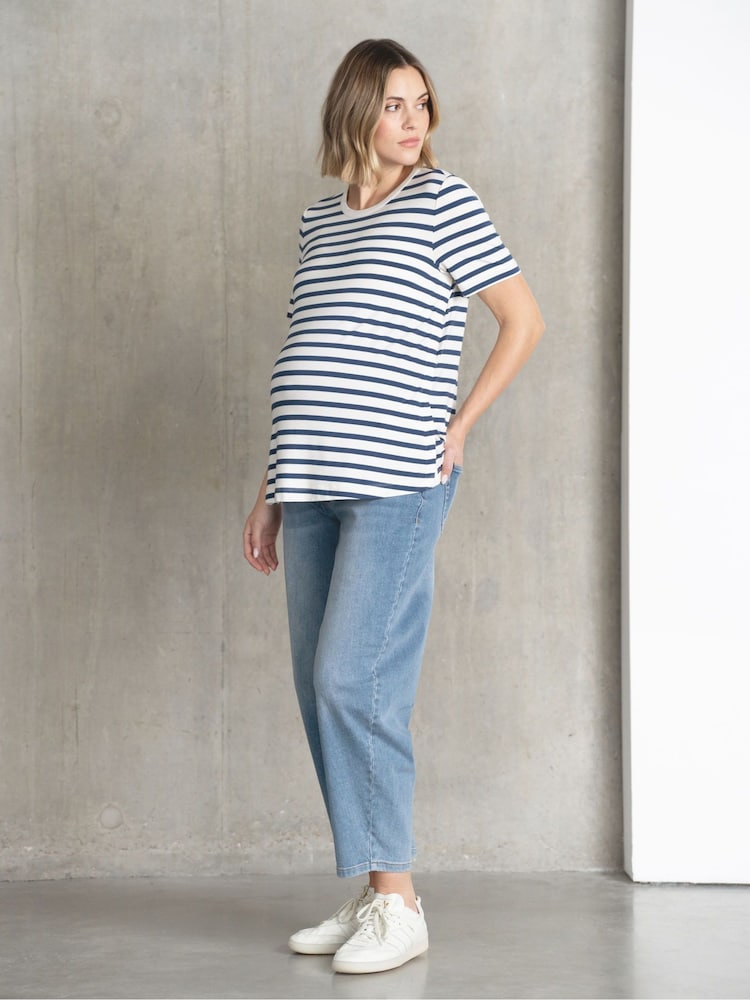 Seraphine Blue Nursing T-Shirt - Image 1 of 6