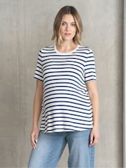 Seraphine Blue Nursing T-Shirt - Image 4 of 6