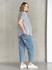 Seraphine Blue Nursing T-Shirt - Image 5 of 6