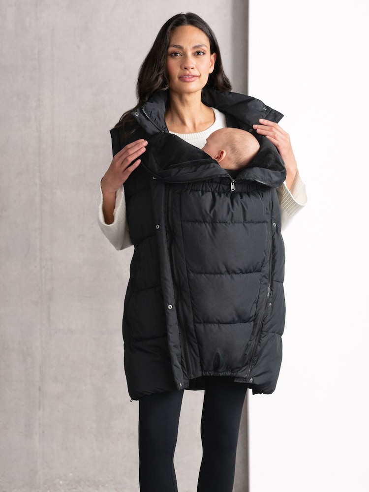 Seraphine Maternity Black Gilet - Image 6 of 7