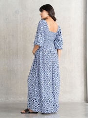 Seraphine Maternity v Maxi Dress - Image 4 of 4