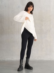 Seraphine Cream Nursing 100% Cotton Jumper - Image 5 of 5