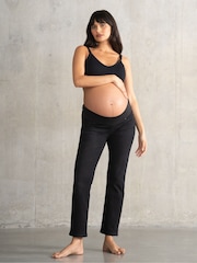 Seraphine Slim Underbump Black Jeans - Image 1 of 5
