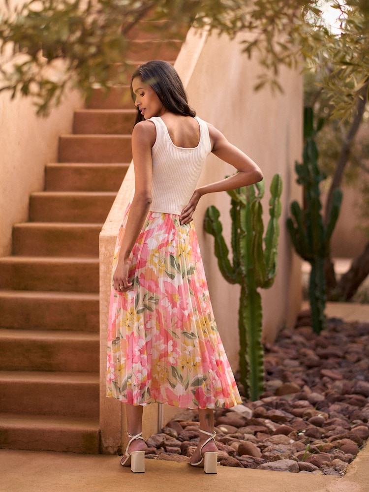 Seraphine Cream Seraphine Maternity Cream Dress with Topper - Image 4 of 4