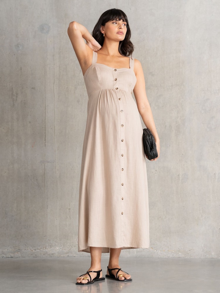 Seraphine Nursing Nude Dress - Image 1 of 6