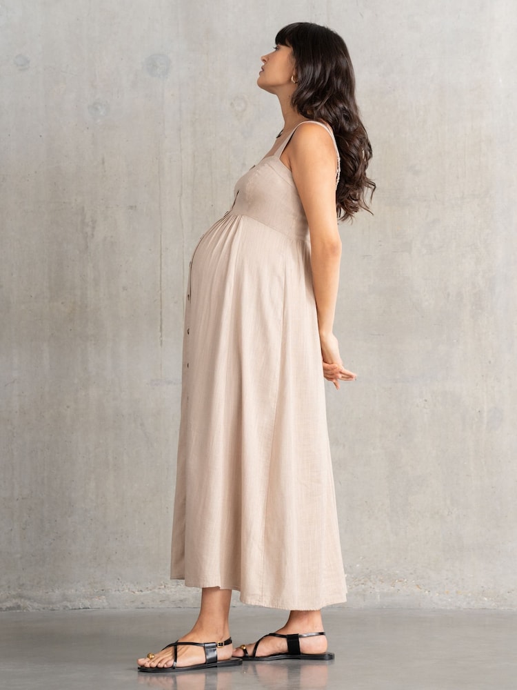 Seraphine Nursing Nude Dress - Image 2 of 6