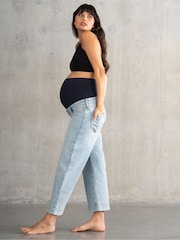 Seraphine Blue Overbump Skinny Jeans - Image 2 of 2