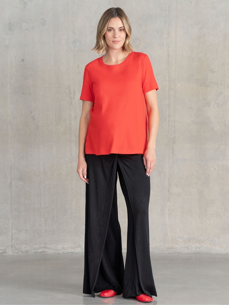 Seraphine Cream Maternity T-Shirt - Image 2 of 4