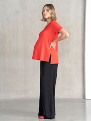 Seraphine Cream Maternity T-Shirt - Image 3 of 4