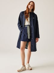 Regatta Blue Orla Kiely Waterproof II Jacket - Image 3 of 8