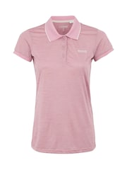 Regatta Pink Womens Remex II Active Polo Shirt - Image 5 of 7