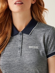 Regatta Blue Womens Remex II Active Polo Shirt - Image 4 of 8