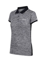 Regatta Blue Womens Remex II Active Polo Shirt - Image 7 of 8