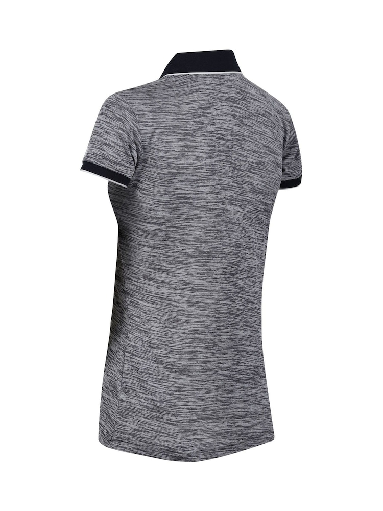 Regatta Blue Womens Remex II Active Polo Shirt - Image 8 of 8