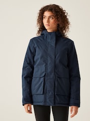 Regatta Blue Womens Ezdale Waterproof Jacket - Image 1 of 6