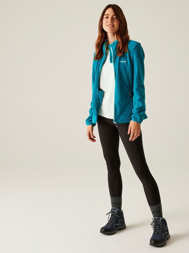 Regatta Light Blue Floreo IV Full Zip Fleece - Image 4 of 8