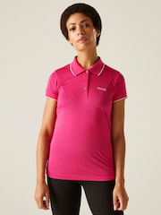 Regatta Pink Womens Remex II Active Polo Shirt - Image 2 of 7