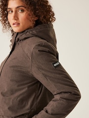 Regatta Brown Womens Ezdale Waterproof Jacket - Image 4 of 6