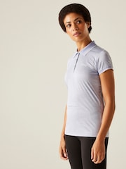 Regatta Purple Womens Remex II Active Polo Shirt - Image 1 of 7