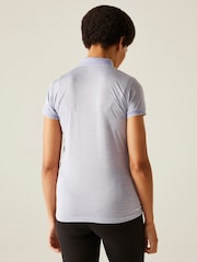 Regatta Purple Womens Remex II Active Polo Shirt - Image 2 of 7