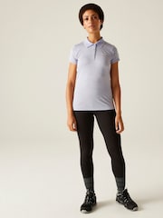 Regatta Purple Womens Remex II Active Polo Shirt - Image 3 of 7