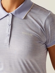 Regatta Purple Womens Remex II Active Polo Shirt - Image 4 of 7