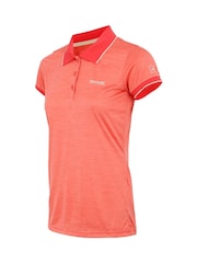 Regatta Orange Womens Remex II Active Polo Shirt - Image 8 of 8