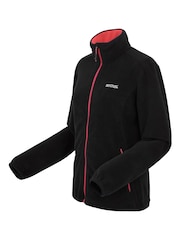 Negro - Regatta Floreo IV Full Zip Fleece - Imagen 8 de 8