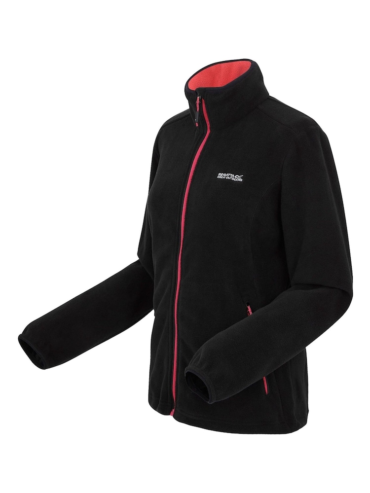 Negro - Regatta Floreo IV Full Zip Fleece - Imagen 8 de 8