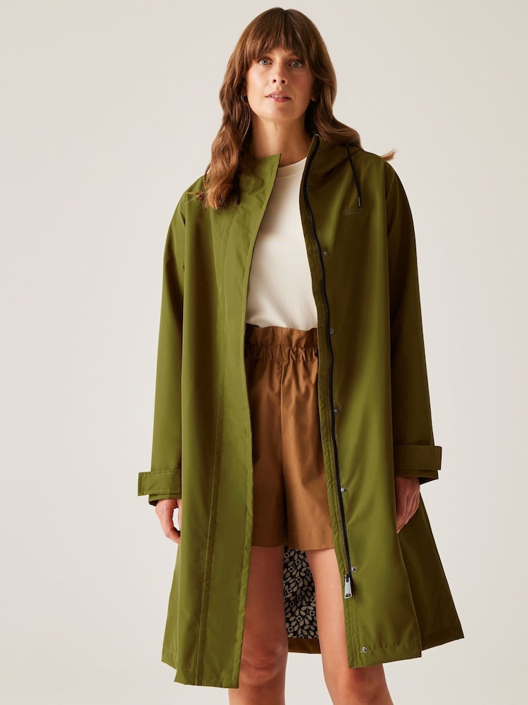 Regatta Green Orla Kiely Waterproof Mac II Jacket - Image 1 of 6
