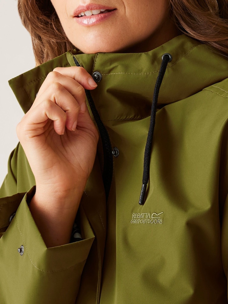 Regatta Green Orla Kiely Waterproof Mac II Jacket - Image 6 of 6