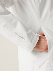 Regatta White Womens Frelton Waterproof Jacket - Image 6 of 8