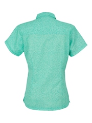 Regatta Blue Womens Mindano VIII Short Sleeve Shirt - Image 6 of 6