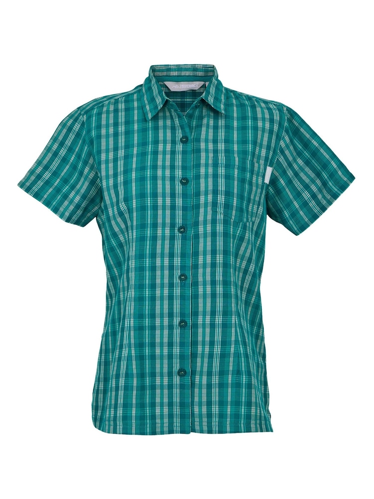 Regatta Blue Womens Mindano VIII Short Sleeve Shirt - Image 5 of 6