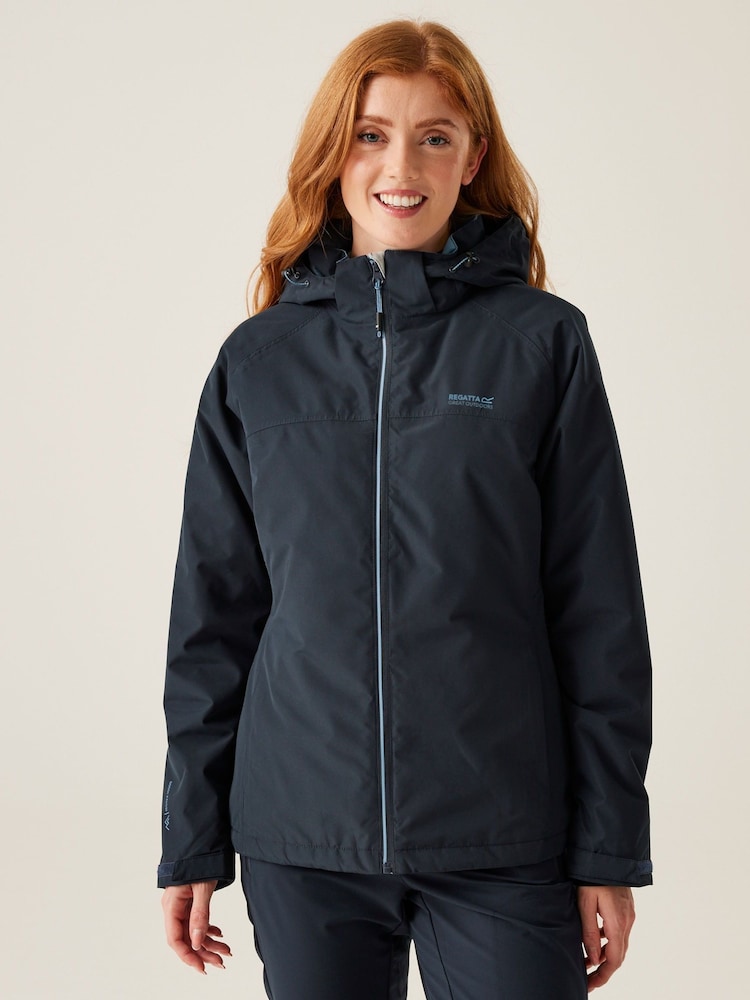 Regatta Blue Womens Frelton Waterproof Jacket - Image 1 of 8