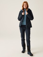 Regatta Blue Womens Frelton Waterproof Jacket - Image 3 of 8