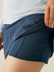 Dare 2b Womens Blue Melodious Skorts - Image 4 of 7