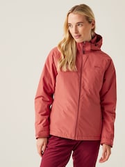 Regatta Red Womens Frelton Waterproof Jacket - Image 1 of 8
