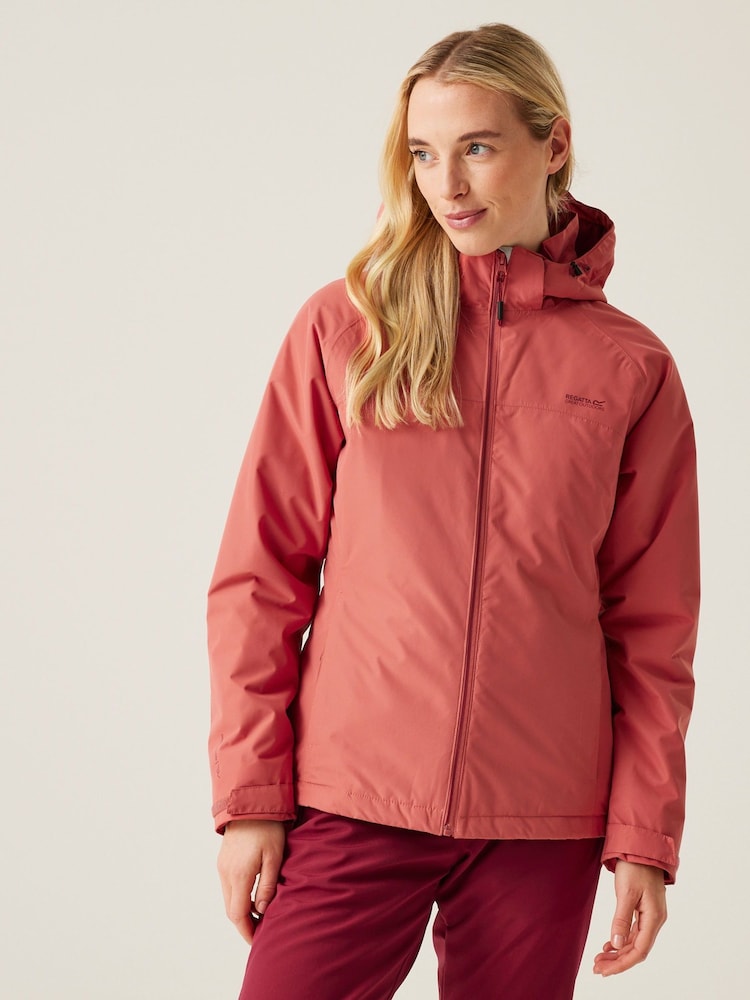 Regatta Red Womens Frelton Waterproof Jacket - Image 1 of 8
