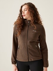 Regatta Brown Womens Floreo IV Full Zip Fleece - Image 1 of 6