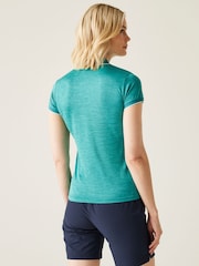 Regatta Blue Chrome Womens Remex II Active Polo Shirt - Image 2 of 7
